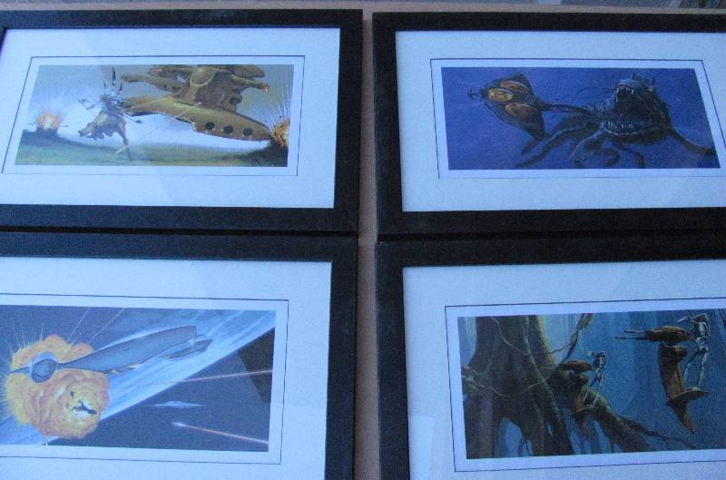 lot 7138 image: Set of 4 pictures - Each 22 x 14