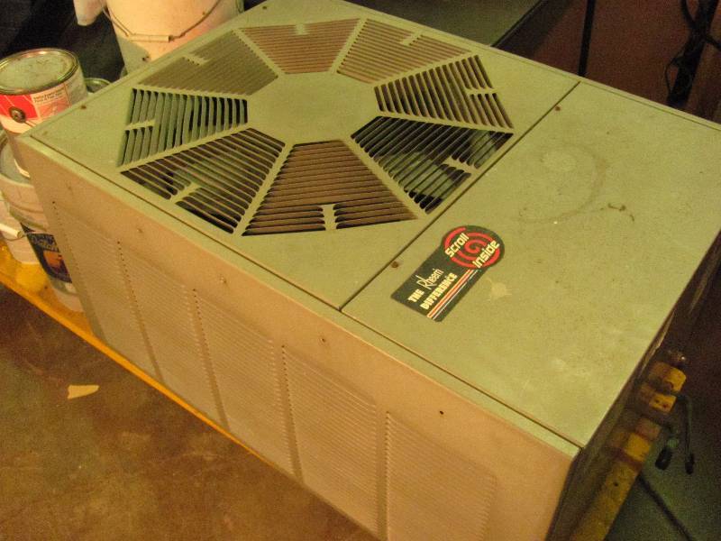 lot 7145 image: Rheem AC unit - Air Conditioner