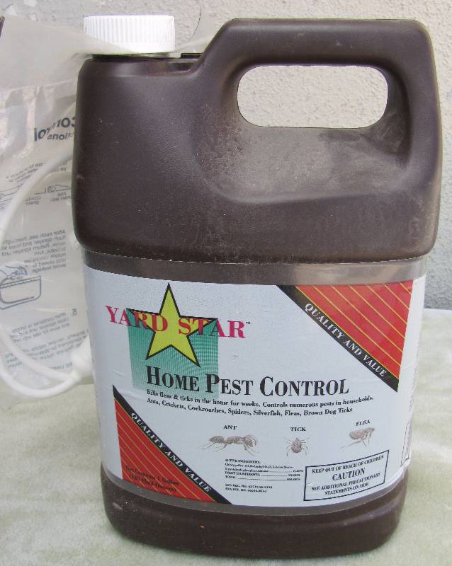 lot 7166 image: Home Pest Control - 1 gallon - Full- Seal intact Yard Star Brand