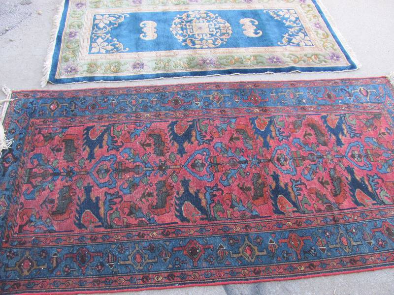 lot 7178 image: Area Rugs lot of 2