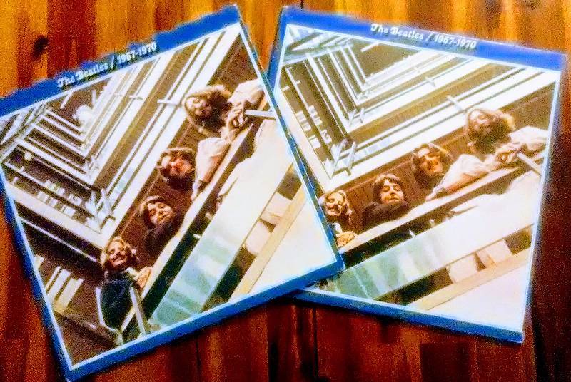 lot 7381 image: The Beatles 1967-1970 Double LP Set Record Album Vintage