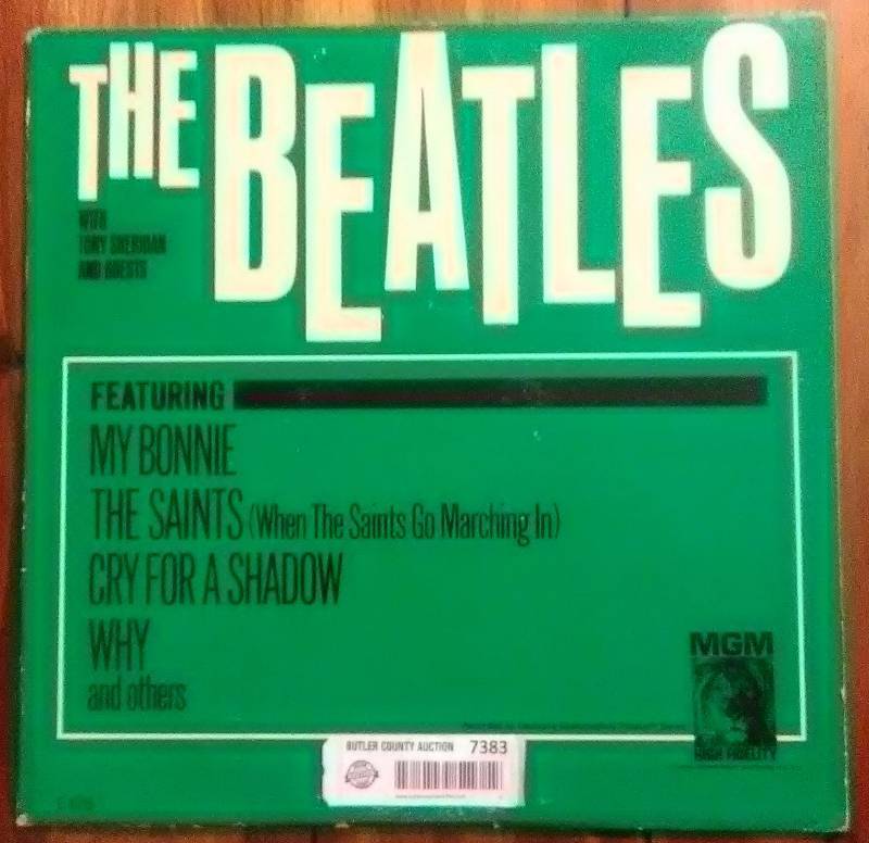lot 7383 image: The Beatles with Tony Sheridan and guests LP Record Album Vintage