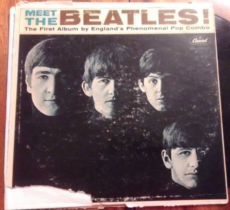 lot 7387 image: Meet the BEATLES - Record Album - The First Album by Englands Phenomenal Pop Combo