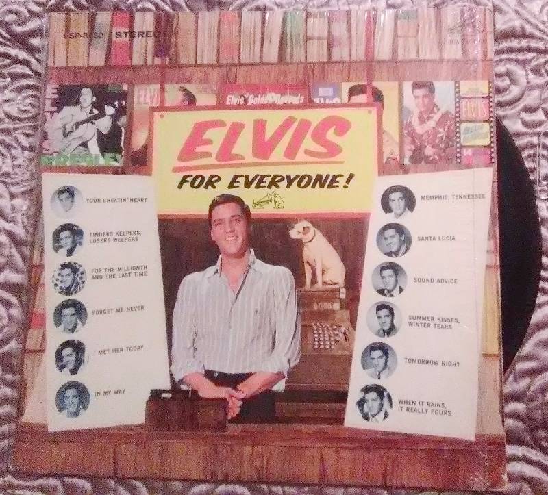 lot 7421 image: ELVIS PRESLEY - For Everyone - LP - Vinyl RECORD -