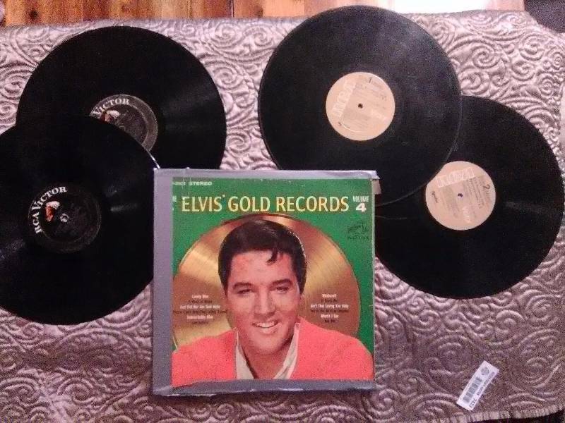 lot 7423 image: ELVIS PRESLEY - Gold Records - Volume 4 - Vinyl RECORD
