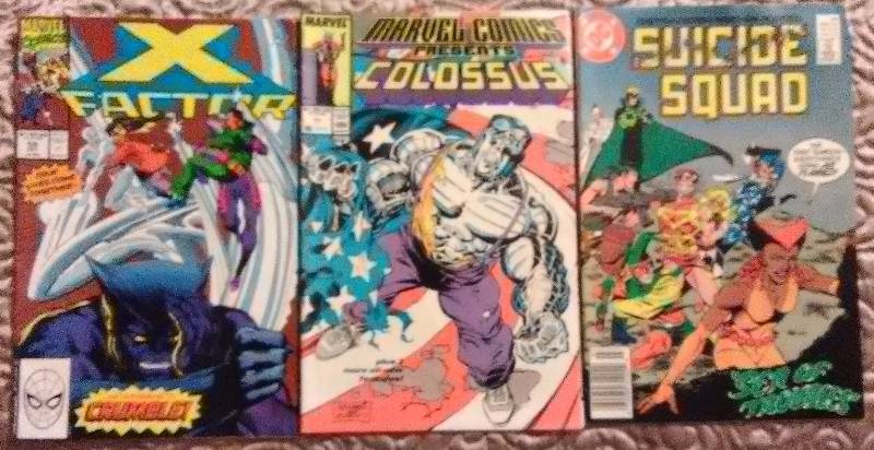 lot 7441 image: X-FACTOR - 3 Comic Books - Look at Pictures