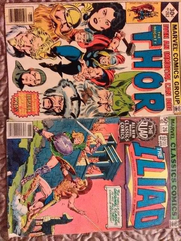 lot 7442 image: THOR - 2 Comic Books