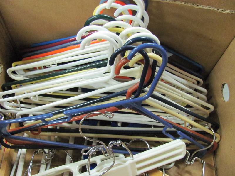 lot 6170 image: Box of Hangers