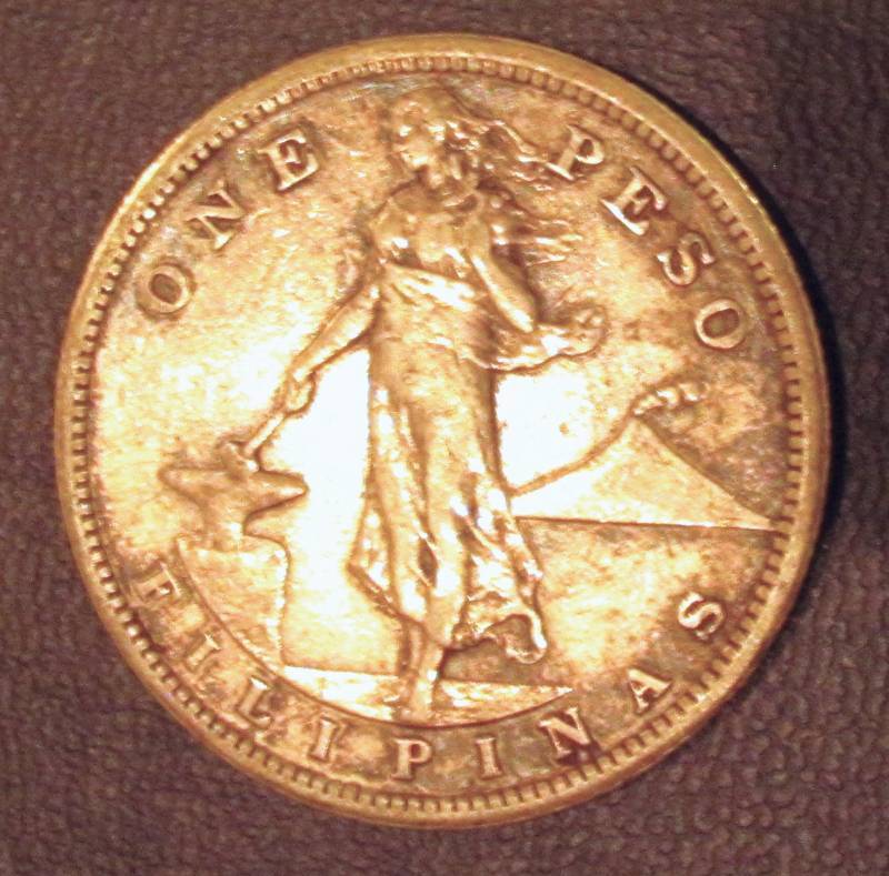 lot 6260 image: 1907 Filipinas - ONE PESO - USA