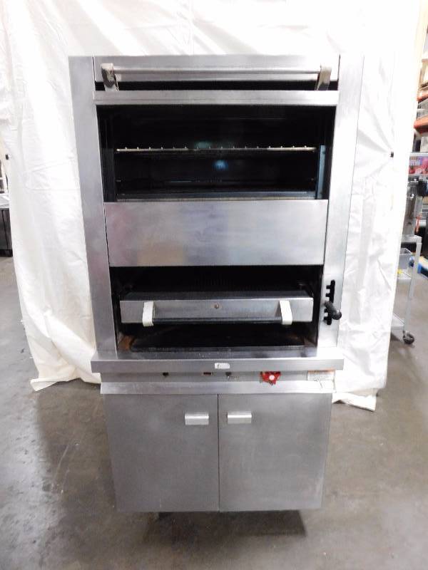 lot 1229 image: Vulcan Single Section Infrared Broiler wFinishing Oven
