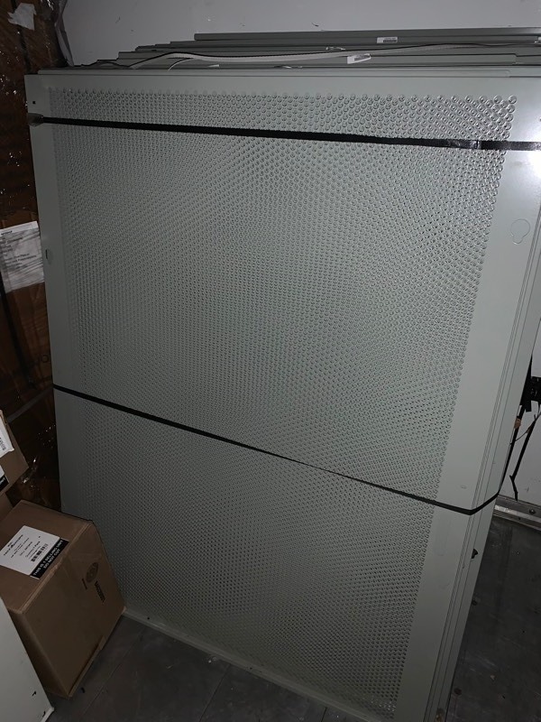 lot 105 image: New 39x51 Metal Perforated Sheet Panel