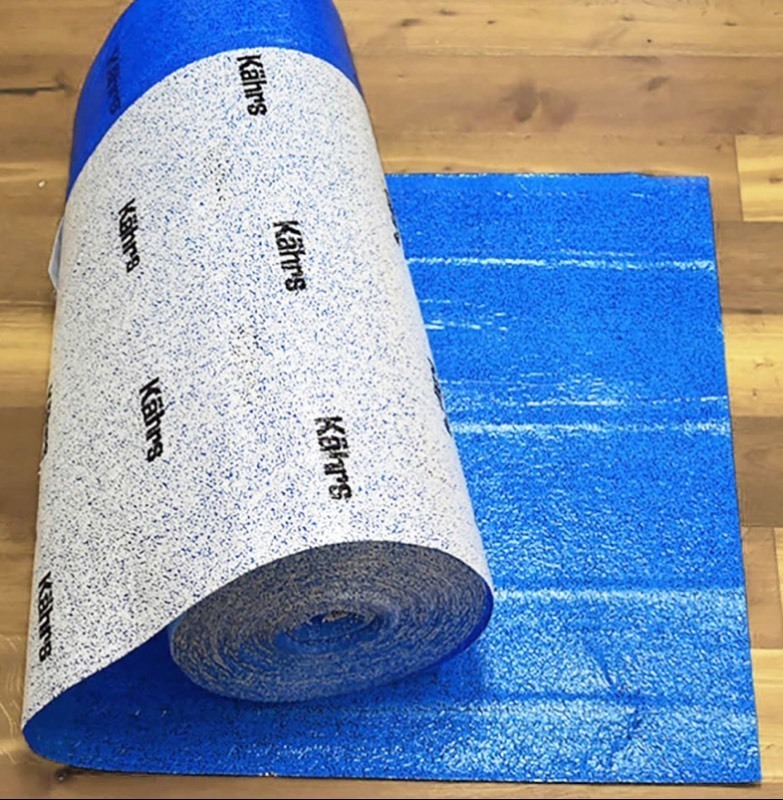 lot 133 image: New Roll of Kahrs Combo System Underlayment, 100 sq ft