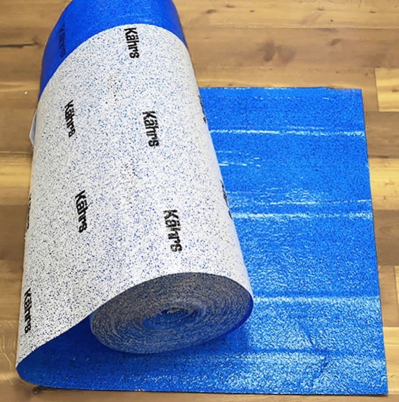 lot 137 image: New Roll of Kahrs Combo System Underlayment, 100 sq ft