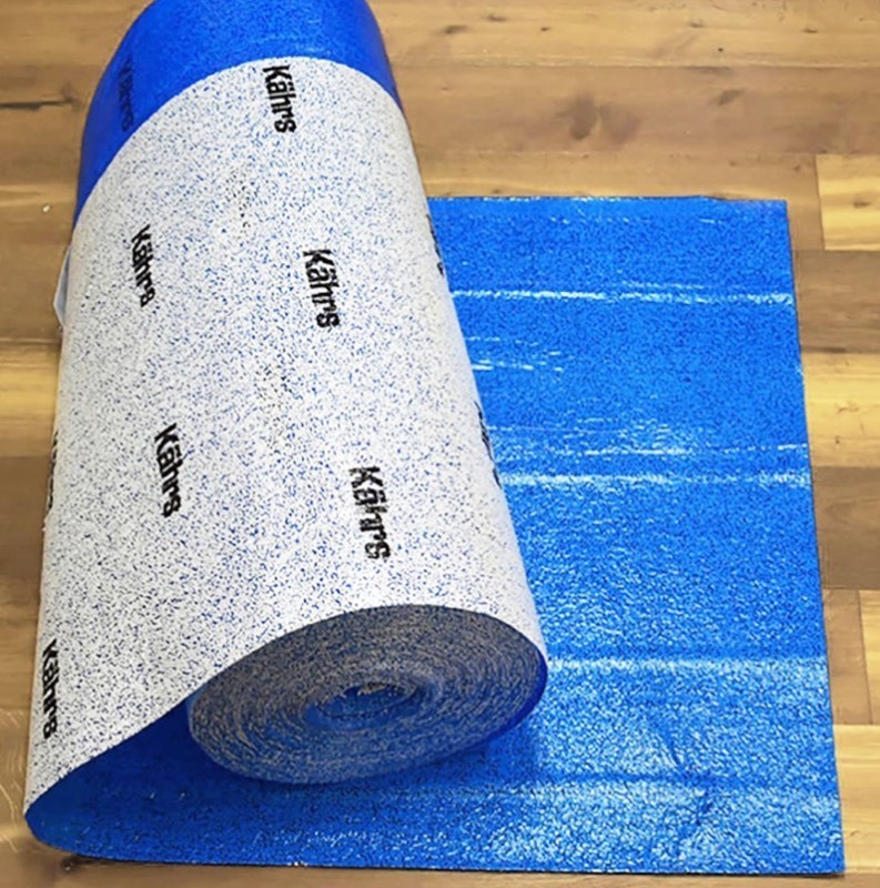 lot 138 image: New Roll of Kahrs Combo System Underlayment, 100 sq ft