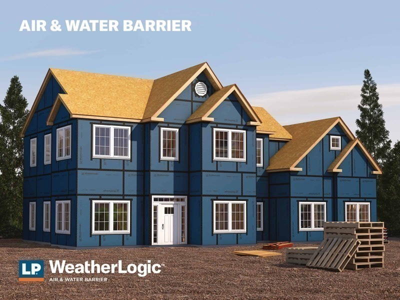 lot 270 image: New 30yard Role of LP WeatherLogic Air & Water Restating Seam and Flashing Tape 3-34