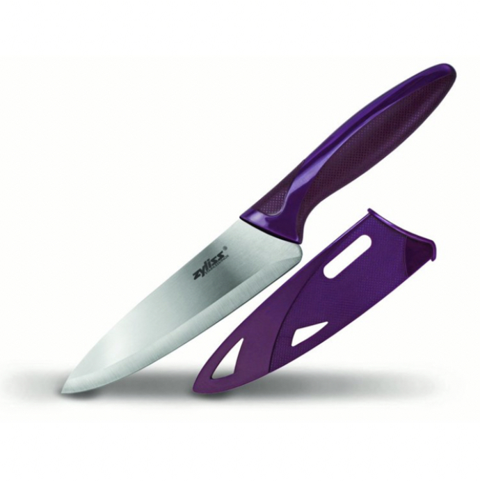 lot 8 image: New Zyliss Utility Knife 5.5 In, Purple