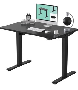 lot 5 image: FLEXISPOT 48x30 Standing Desk, Black