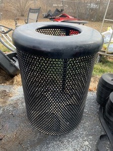 lot 79 image: Commercial Trashcan Exterior Protective Shell
