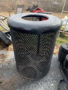 lot 81 image: Commercial Trashcan Exterior Protective Shell