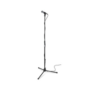 lot 48 image: 2 New On-Stage MS7700B Tripod-Base Mic Stand (Setup for Vocal and Instrument Microphones, Adjustable Height