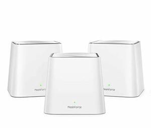 lot 66 image: New Meshforce Mesh WiFi System M3s Suite - Up to 6,000 sq. ft. Whole Home Coverage (3 pack)