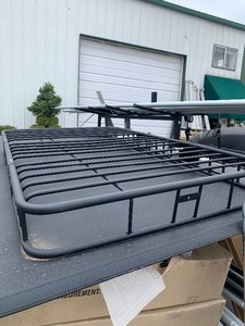 lot 88 image: Large Heavy Duty Car Roof Rack 64x38x6, Black