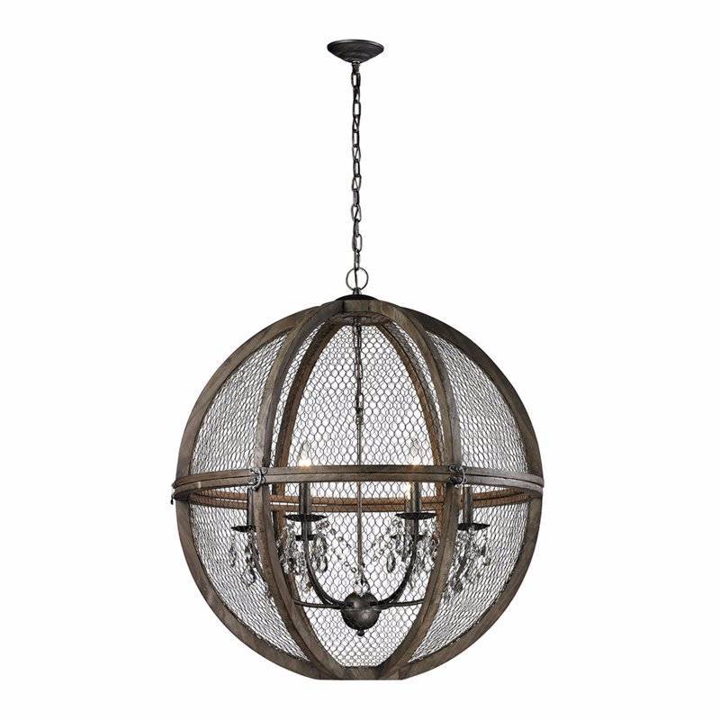 lot 3112 image: Dimond Home Renaissance Invention 140-008 Chandelier