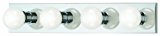 lot 6184 image: Thomas Lighting SL74024 Vanity Bath Light, Chrome