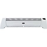 lot 6187 image: Lasko 5622 Low Profile Silent Room Heater, White