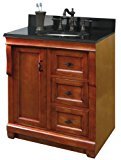 lot 6211 image: Pegasus NACA3021D Naples 30-Inch Vanity, Warm Cinnamon