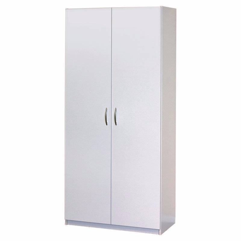 lot 6212 image: ClosetMaid Flat Panel 30 in. Freestanding Wardrobe Cabinet