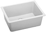 lot 6226 image: Elkay ELGU2522WH0 Gourmet E-Granite Undermount Sink, White