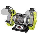lot 6267 image: Ryobi 6 in. Bench Grinder BG612GSB