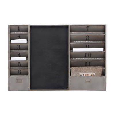 lot 3134 image: Industrial Mail Sorter Chalkboard