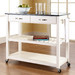 lot 3185 image: Crosley Kitchen Island with Granite Top