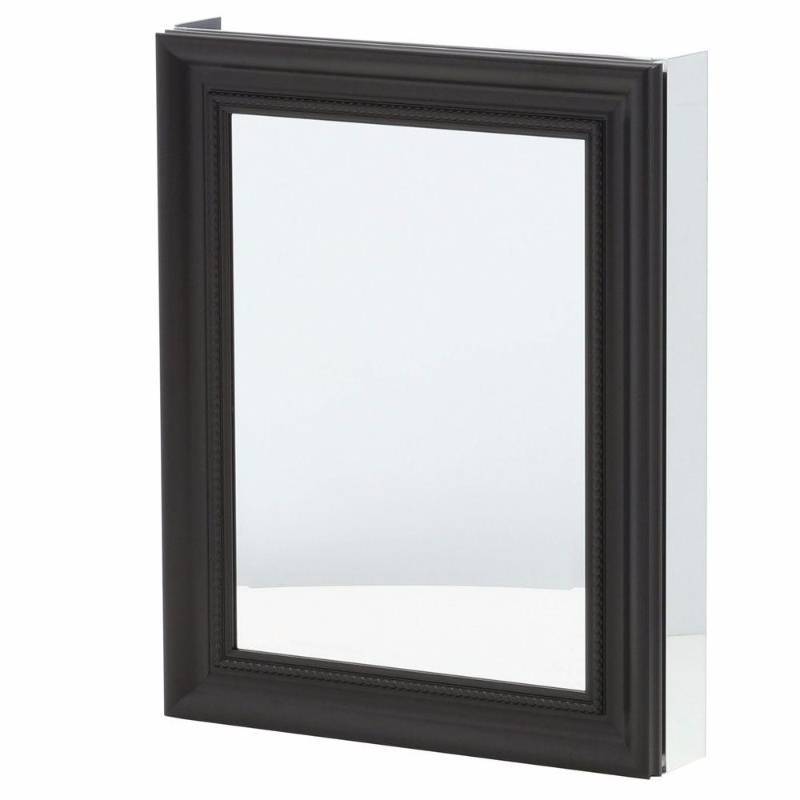 lot 3103 image: Pegasus SP4610 Deco 30-Inch High by 24-Inch Wide Framed Medicine Cabinet, Espresso