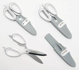 lot 44180 image: Retail - $32.75 Sabatier Set of (3) 10-in-1 Multi-Purpose GREY