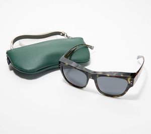 lot 44247 image: Retail - $39.97 Prive Revaux The Everywhere Fitover, NAVY TORTOISE, ONE SIZE