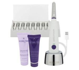 lot 44263 image: Michael Todd Beauty Sonic Dermaplaning Peach Fuzz REMOVAL, LAVENDER