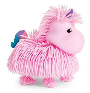 lot 44288 image: JIGGLY PET PINK UNICORN TOY