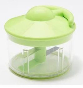 lot 44298 image: Kuhn Rikon 2-Cup Pull & Chop Food Chopper Chop Lime,