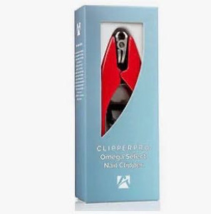 lot 44305 image: CLIPPERPRO 2.0 Finger or Toe Nail Clipper w Swivel Head and Red, Toenail