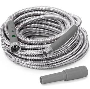 lot 44329 image: BERNINI NO KINK METAL WATER HOSE