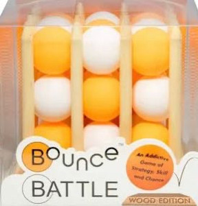 lot 44332 image: Bounce Battle Wood Edition Game Set with Battle Cards
