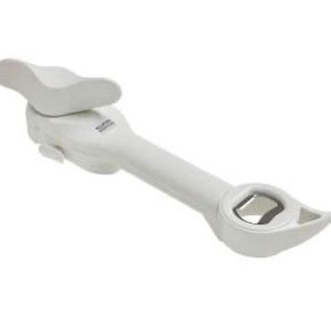 lot 44336 image: Kuhn Rikon 5-in-1 Master Auto Safety Can Opener Gray,