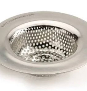 lot 44365 image: RSVP Large Stainless Steel Sin k Strainer Stainless,