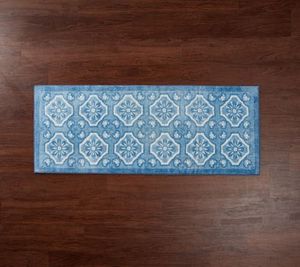 lot 44437 image: Retail - $37.00 Nourison Diamond Damask 19.5x50 Washable, KHAKI