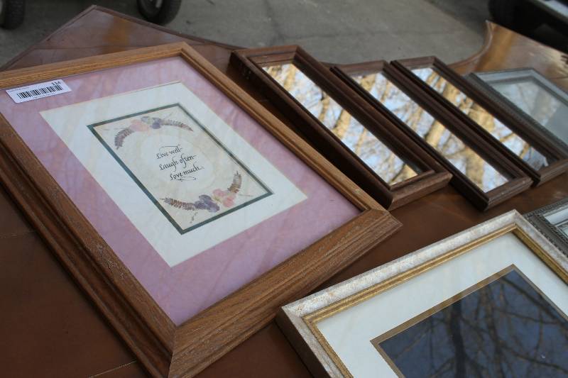 lot 112 image: Frames, Mirrors and Artwork