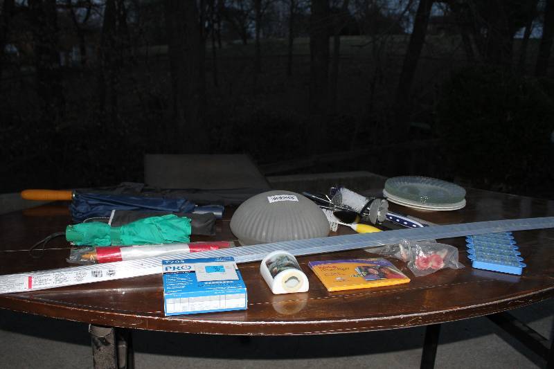 lot 117 image: LOTS of Household Misc. & Thermostat