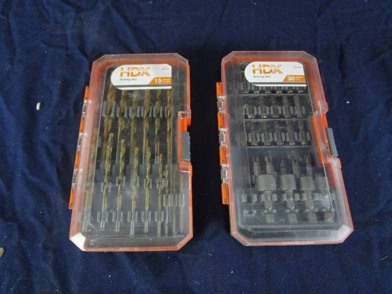 lot 748 image: Pair of Drilling and Driving Sets